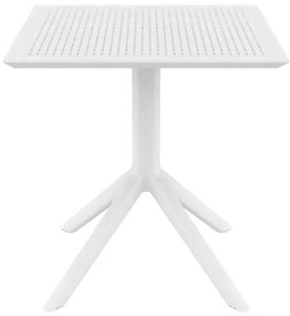 ΤΡΑΠΕΖΙ SKY ΠΟΛ/ΝΙΟΥ 70X70X74εκ. WHITE
