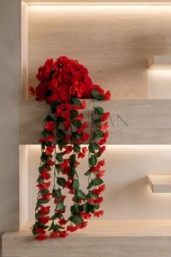 Stewehome τεχνητό κρεμαστό κλαδί άνοιξης από σαρμάσικ με 22 κλαδιά