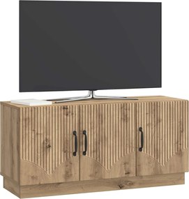 vidaXL Ντουλάπι TV 99 x 34,5 x 47 εκ Artisan Δρυς Επεξεργασμένο Ξύλο