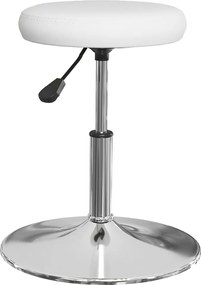 vidaXL Καρέκλες Τραπεζαρίας 6 τεμ. Λευκές από Δερματίνη