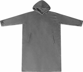 vidaXL Φούτερ-κουβέρτα Σκούρο Γκρι m Φανέλα