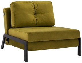 Πολυθρόνα - Κρεβάτι CONSTANCE C3078.13 Βελούδο Λαδί 95x92x66Υ εκ. 95x92x66 εκ.