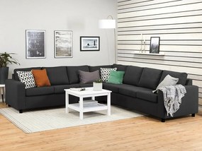 Γωνιακός Καναπές Scandinavian Choice C152, Μαύρο, 284x284x80cm