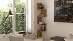 Ράφι Τοίχου Atlantic Πεύκο SAGACA 22x22x117.2