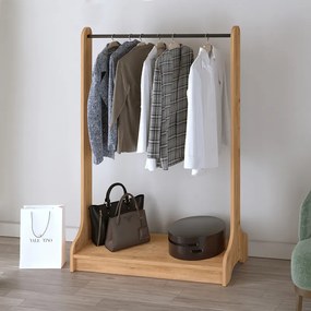 Έπιπλο εισόδου Belgum Megapap χρώμα pine oak 87,3x35x128εκ.