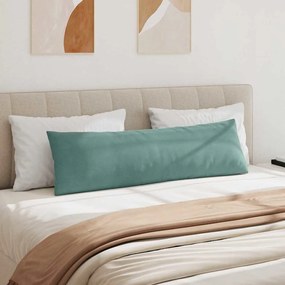 vidaXL Μαξιλάρι Καναπέ 2 pcs Θαλασσί 145 x 40 εκ. Υφασμάτινο Κορντουρά