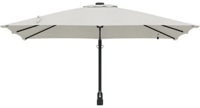 vidaXL Ομπρέλα Κήπου Άμμος 248.5 x 247.5 x 160 εκ. ύφασμα
