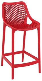 Siesta   Air/S-65* Barstool Red PL  metax-01-00-2550 διάστ.51.0000 x 44.0000 x 95.0000