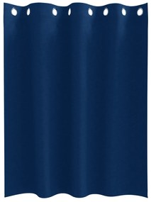 vidaXL Κουρτίνες 2 pcs Σκούρο Μπλε 140 x 140 cm Πολυεστέρας