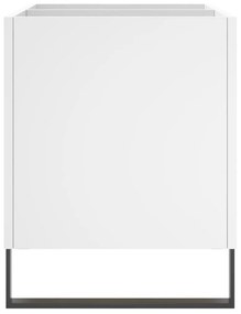 vidaXL Έπιπλο Δίσκων Λευκό 74,5 x 38 x 48 εκ. από Επεξεργασμένο Ξύλο
