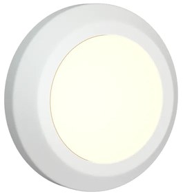 it-Lighting Jocassee LED 3.5W 3CCT Outdoor Wall Lamp White D:15cmx2.7cm (80201420)