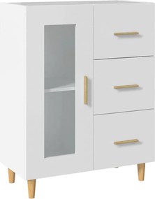 vidaXL Ντουλάπι Λευκό 69,5 x 34 x 90 εκ. από Επεξεργασμένο Ξύλο