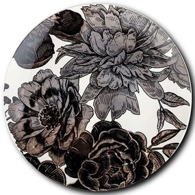 Πιάτο Ρηχό Ellie 10-099-321 Φ27x2,5cm Black-White Nava Porcelain
