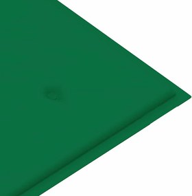 vidaXL Παγκάκι Κήπου 120 εκ. από Μπαμπού με Μαξιλάρι
