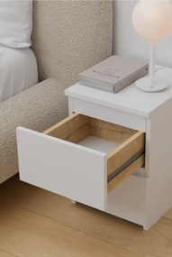 Stewehome Σετ 2 μοντέρνων κομοδίνων με δύο συρτάρια (38 cm) 35x38x49 cm