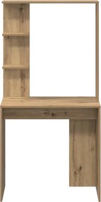 vidaXL Γραφείο Artisan Oak 78,5 x 37 x 154,5 cm Επεξεργασμένο Ξύλο