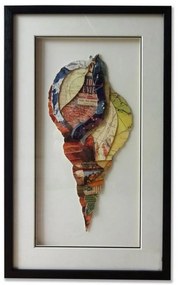 Supergreens Πίνακας Κολάζ Seashell 40x65 εκ.