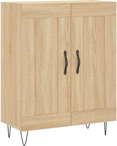 vidaXL Ντουλάπι Sonoma Δρυς 69,5 x 34 x 90 εκ. από Επεξεργασμένο Ξύλο
