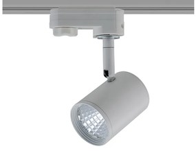 Σποτ Φωτιστικό Ράγας LED COB 7W 3000K 4 Καλώδια IP20 Zuno ACA-ZUNO730G4-Γκρι ZUNO730G4