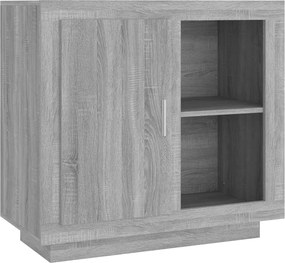 vidaXL Ντουλάπι Γκρι Sonoma 80 x 40 x 75 εκ.