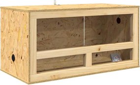 vidaXL Terrarium Καφέ 80 x 40 x 40 cm OSB