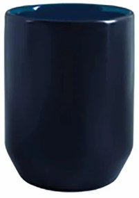 Ποτήρι Οδοντόβουρτσας (Φ6.5x17.5) Spirella Jaro Black/Petrol
