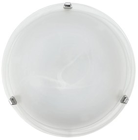 Φωτιστικό Οροφής Salome 7184 White-Silver Eglo Metal, Glass