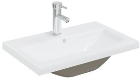 vidaXL Σετ Επίπλων Μπάνιου 5 Τεμαχίων Sonoma Δρυς Επεξεργασμένο Ξύλο