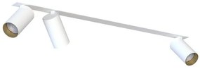 Σποτ Φωτιστικό Ράγας 3xGU10 10W IP20 Mono Surface Nowodvorski 7685 Λευκό-Χρυσό
