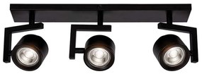 Φωτιστικό Οροφής - Σποτ Magma 4095101 3xMAX 42W L:410XH:130 Black Viokef Metal
