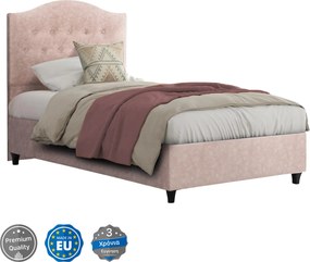 ΚΡΕΒΑΤΙ MALENA ΜΠΕΖ HM651.22 ΓΙΑ ΣΤΡΩΜΑ 90x200 εκ.