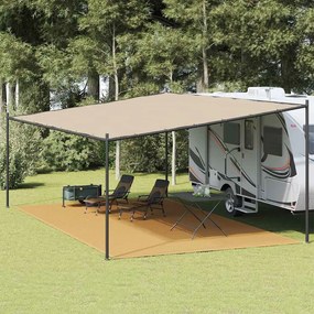 vidaXL Χαλί Σκηνής Άμμου 400x700 εκ. από HDPE