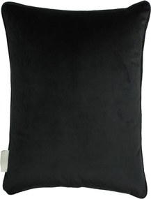 Μαξιλάρι ArteLibre Με Σχέδιο Τριαντάφυλλο Μαύρο Polyester 43x43cm