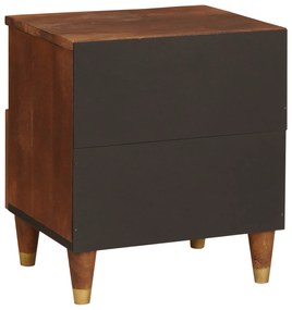 vidaXL Κομοδίνα με συρτάρι 2 pcs 40 x 33 x 46 εκ.