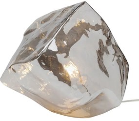 Table Lamp Aura Smoke Ø30cm - Ασημί
