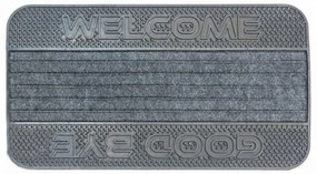 Πατάκι Εισόδου (40x70) San Lorentzo Straight SLZ114 Silver