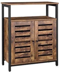 Μεταλλικό Έπιπλο με 1 Ντουλάπι και 1 Ράφι 70 x 30 x 80 cm VASAGLE LSC76BX LSC76BX