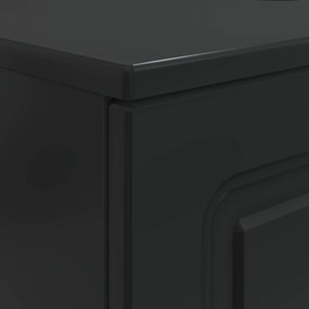 vidaXL Ντουλάπα Νιπτήρα Mπάνιου UTRECHT Μαύρο 82 x 41 x 56 εκ.