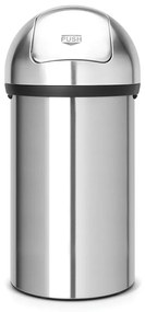 Brabantia 647162 Κάδος απορριμμάτων Push 60L, Matt Steel