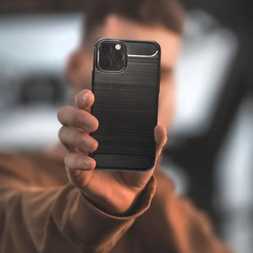 Θήκη Σιλικόνης Sonique Carbon Brushed Samsung Galaxy A32 4G Μαύρο
