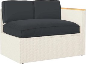 vidaXL Σετ μαξιλαριών 3 pcs Μαύρο Ύφασμα Όξφορντ