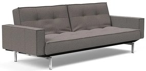 Καναπές Κρεβάτι Splitback Chrome Με Μπράτσα 241*91*80εκ- ( 521)