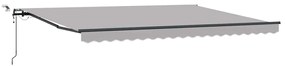 vidaXL Σκηνίτσα Αναδιπλούμενη with Ανοιχτό γκρι 450 x 300 εκ ύφασμα