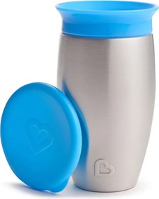 Ποτήρι Εκπαιδευτικό 296ml Munchkin Miracle Stainless Steel Cup Blue