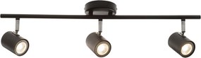 Σποτ Τρίφωτο Aca Orfeas SUH1893TB Black Matt