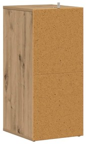 vidaXL Ντουλάπια παπουτσιών 2 τεμ Artisan Oak 32x35x70 cm