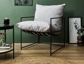 Πολυθρόνα Jonas Home Deco Factory - 61x62.5x61cm