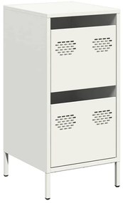 vidaXL Ντουλάπι Λευκό 35x39x73,5 εκ. από Χάλυβα Ψυχρής Έλασης