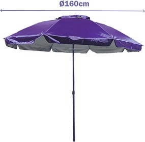 Παραλία ομπρέλα Marbueno Μωβ 200 cm
