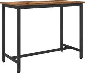 vidaXL τραπέζι Παλιό ξύλο 100 x 50 x 76,5 εκ.